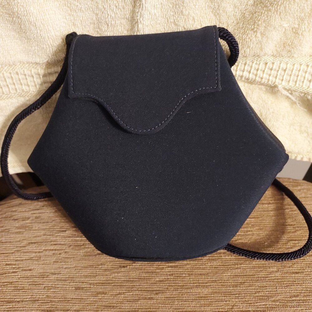 STUART WEITZMAN BLUE CLUTCH